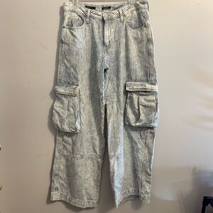 Striped Women’s Cargo Pants